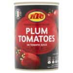 KTC Plum Peeled Tomatoes 2.55kg x 6