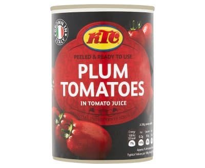 KTC Plum Peeled Tomatoes