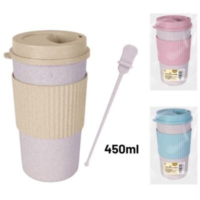 DID 450ml Eco Travel Mug & Stirrer