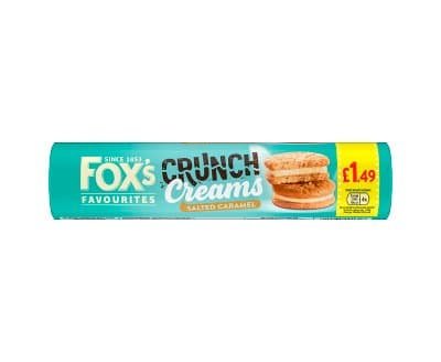 Foxs Crunch Creams Salted Caramel PM1.49