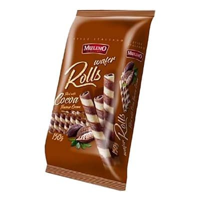 Mulino Wafer Rolls – Cocoa Cream