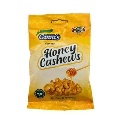 Ginni Roasted Salted Honey Cashews PM1.99