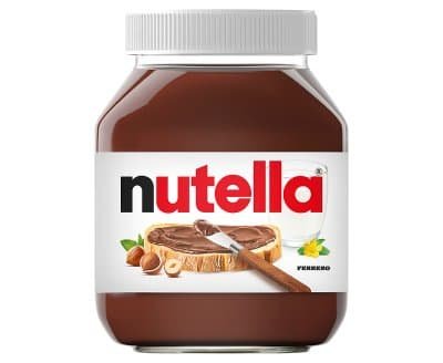 Nutella Hazelnut Chocolate Spread Glass Bottle