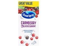 Ocean Spray Cranberry & Blackcurrant PM1.99