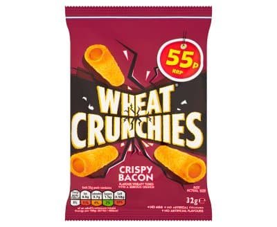 Wheat Crunchies Crispy Bacon PM55p