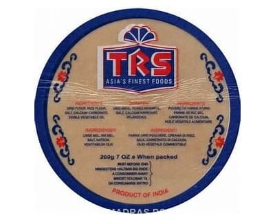 TRS Madras Papadoms 200g
