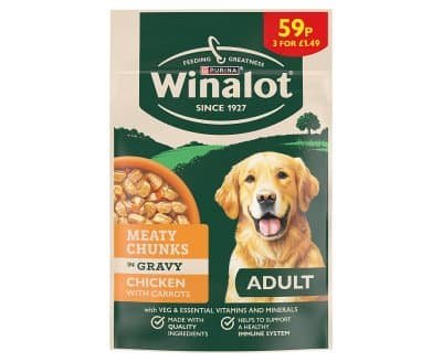 Winalot Dog Wet Adult Chicken & Carrot PM