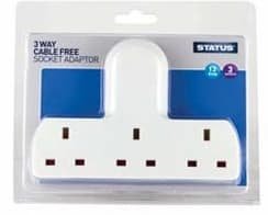 Status 3 Way C/Free Socket