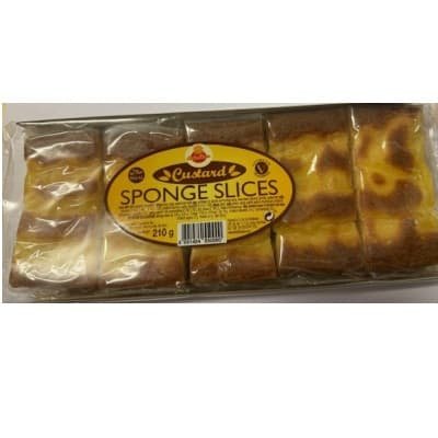 Cake Zone Custard Sponge Slices