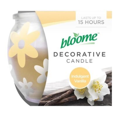 Bloome Decorative Candle – Indulgent Vanilla(15H)
