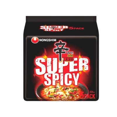 Nongshim Shin Red Ramyun Super Spicy 5s