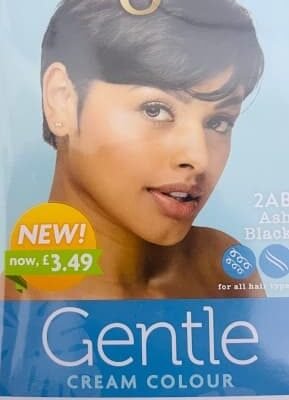 Bigen Gentle Hair Colour PM3.49- Ash Black 2AB