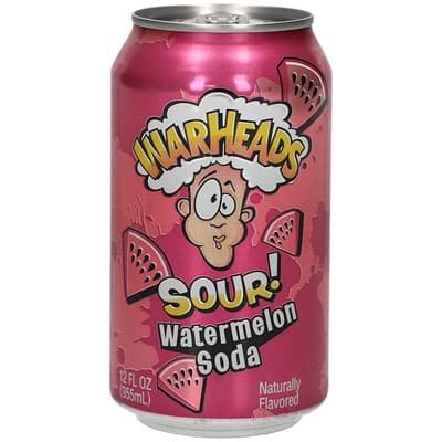 Warheads Sour Watermelon Soda