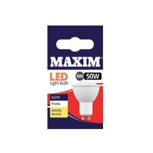 Maxim LED 5w 50w GU10 Pearl WW