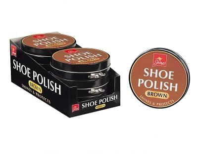 151 Shoe Polish Brown Tin