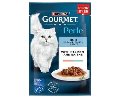 Gourmet Cat Single Salmon 2for1.29