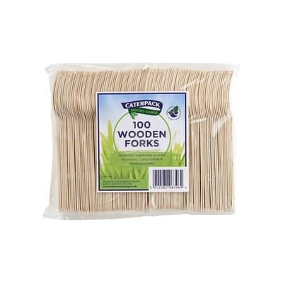 Caterpack Wooden Chip Forks