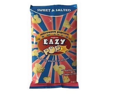 Eazy Microwave Popcorn – Sweet & Salted