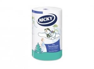 Nicky Snowman Super Kitchen Towel