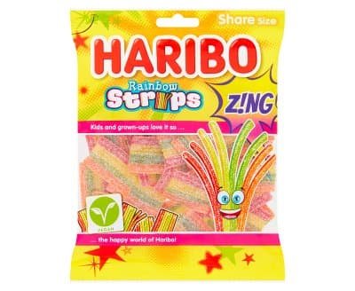 Haribo Rainbow Stripes Zing