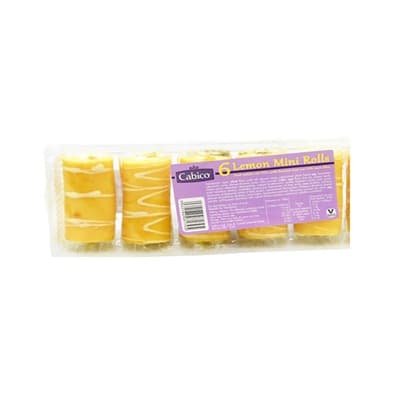 Cabico Lemon Mini Rolls 6s