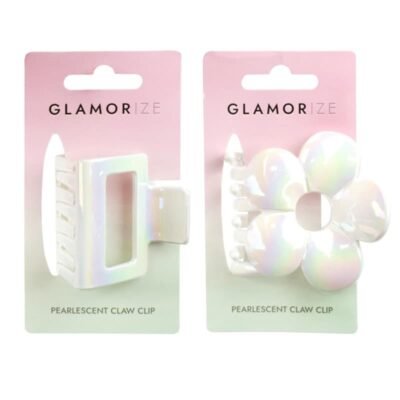 Pearlscent Design Medium Claw Hair Clips