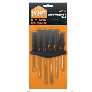 Screwdriver Sets Assorted 6pk