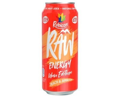 Rubicon Raw Peach & Apricot Energy Can PM1.19