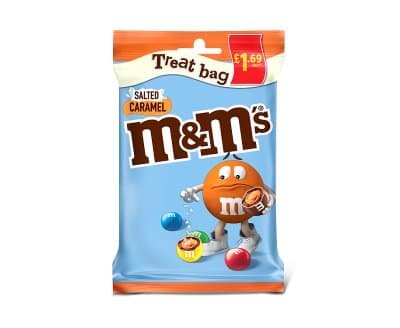 M & M Salted Caramel Treat Bag PM1.69