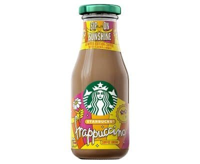 Starbucks Frappuccino Coffee  Sunshine Glass