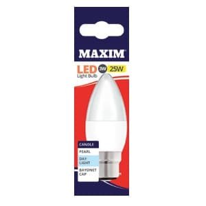 Maxim LED Candle DL BC 25w