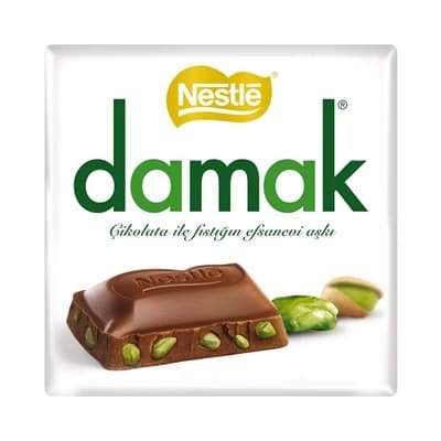 Nestle Damak Fine Pistachio Chocolate