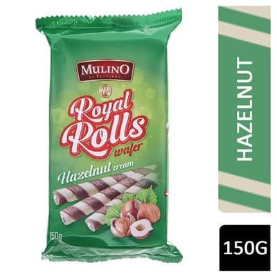 Mulino Wafer Rolls – Hazelnut Cream