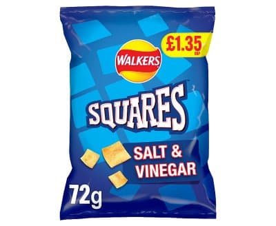 Walkers PM1.35 Squares Salt & Vinegar