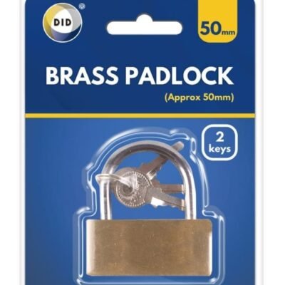 Dina Brass Padlock 50mm