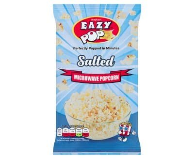 Eazy Microwave Popcorn – Salted