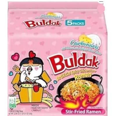 Samyang Hot Chicken Carbonara 5s