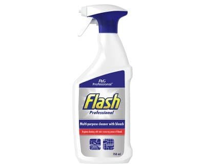Flash Prof MP Cleaner With Bleach Spray