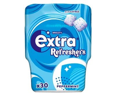 Wrigleys Extra Refreshers Peppermint Bottle(30”s)