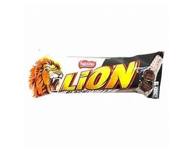 Nestle Lion Bar Black & White