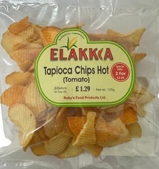 Elakkia Tapioca Tomato Crisps PM1.29 & 2for2.29