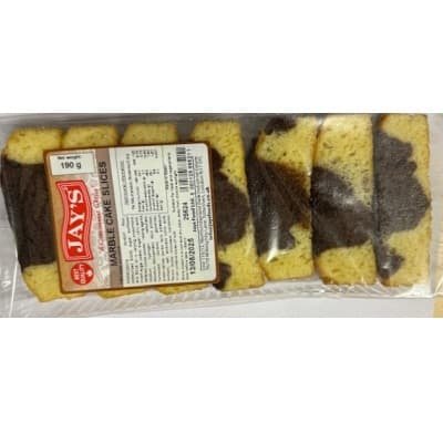 Jay”s Marble Cake Slices