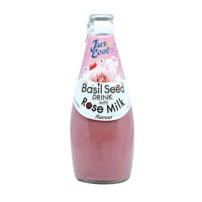 Jus Cool Basil Rose Milk