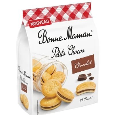 Bonne Maman Petits Chocos Chocolate Biscuits