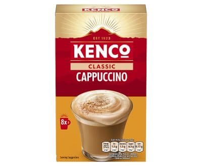 Kenco Cappuccino Instant Coffee Sachets