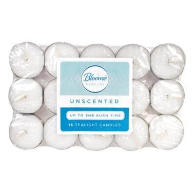 Bloome 3H  White Tea Light Candles