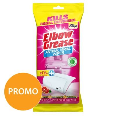 Elbow Grease Pink Blush Wipes
