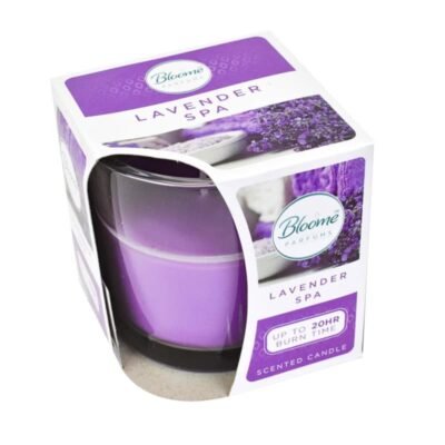 Bloome Scented Glass Candles Lavender