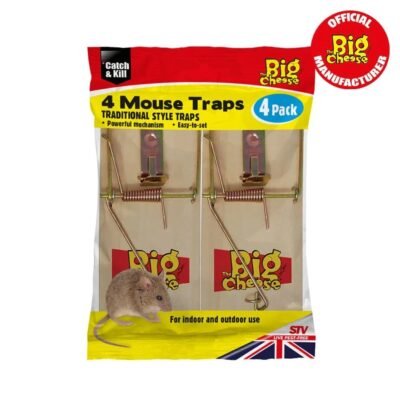 The Big Cheese Wooden Mouse Traps