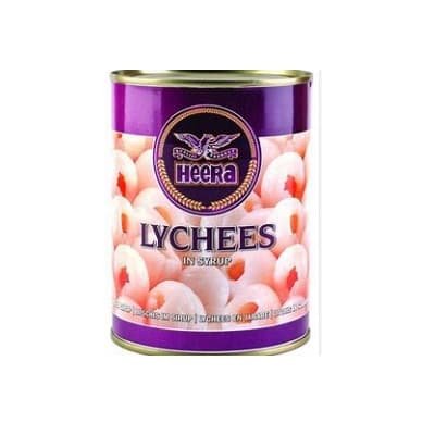 Heera Lychees Whole In Syrup